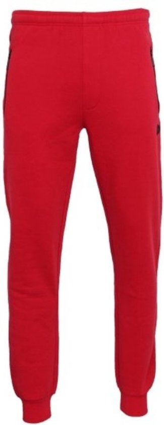 Donnay - Joggingbroek met elastiek boord Jack - Joggingbroek - Heren - Maat 3XL - Berry red (040)