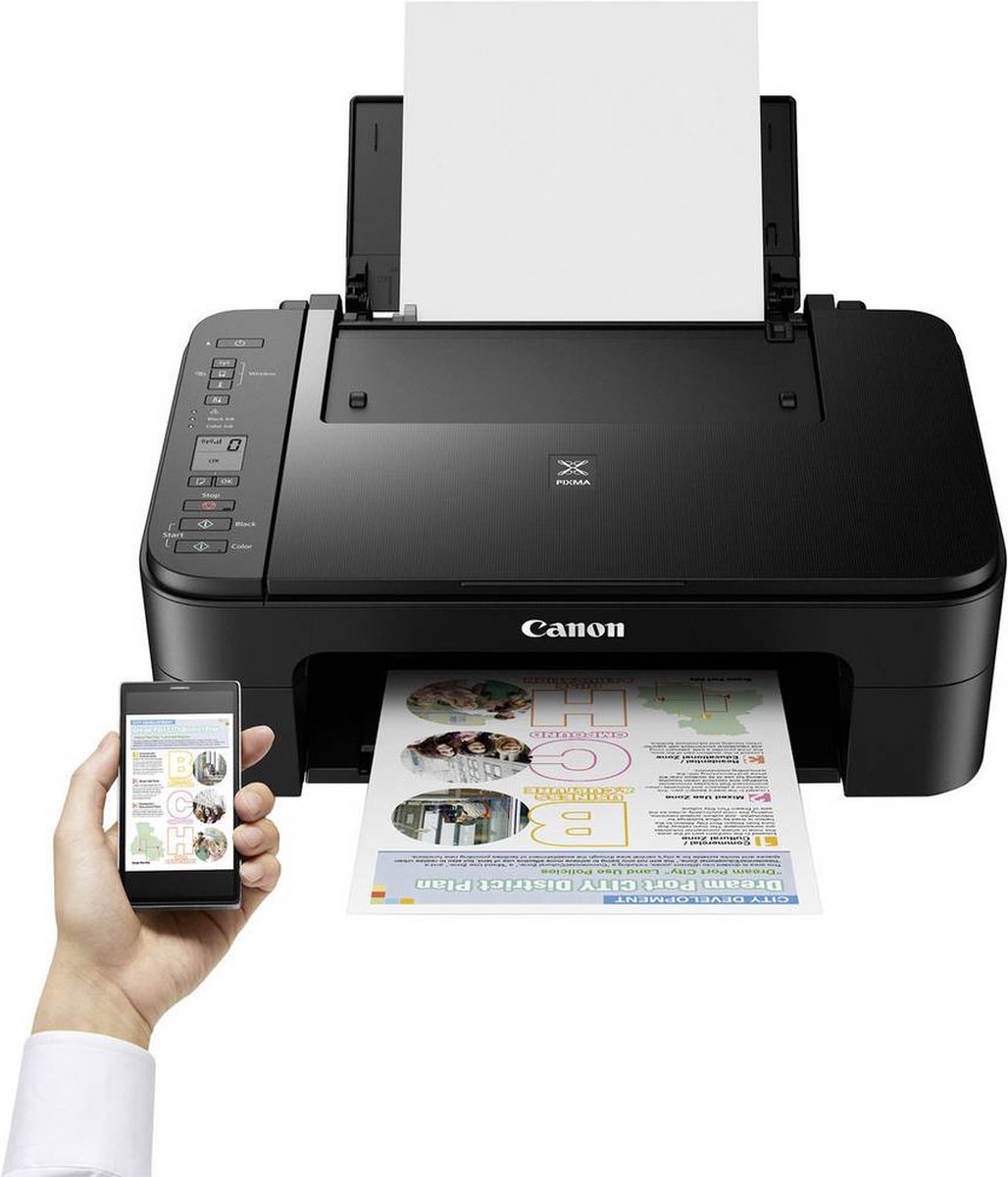 Canon PIXMA TS3350 - All-in-One Inkjetprinter - Zwart — afbeelding 2