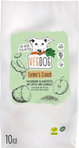 Vegdog Farmer's Crunch – Nourriture sèche pour chien – Végétalien – Aliment complet pour animaux – Durable – Sain – 10 kg