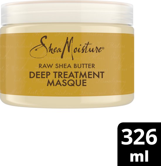 Shea Moisture Raw Shea Butter - Shampoo Conditioner & Haarmasker - Deep Treatment & Restorative - Set of 3 - Shea Moisture