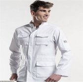 Chaud Devant chef jacket parka white