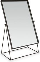 vtwonen Rechthoekige Spiegel - Tafelspiegel - Zwart - 32x57xcm