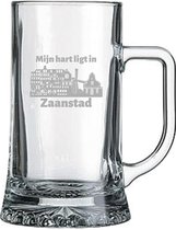 Gegraveerde bierpul 50cl Zaanstad