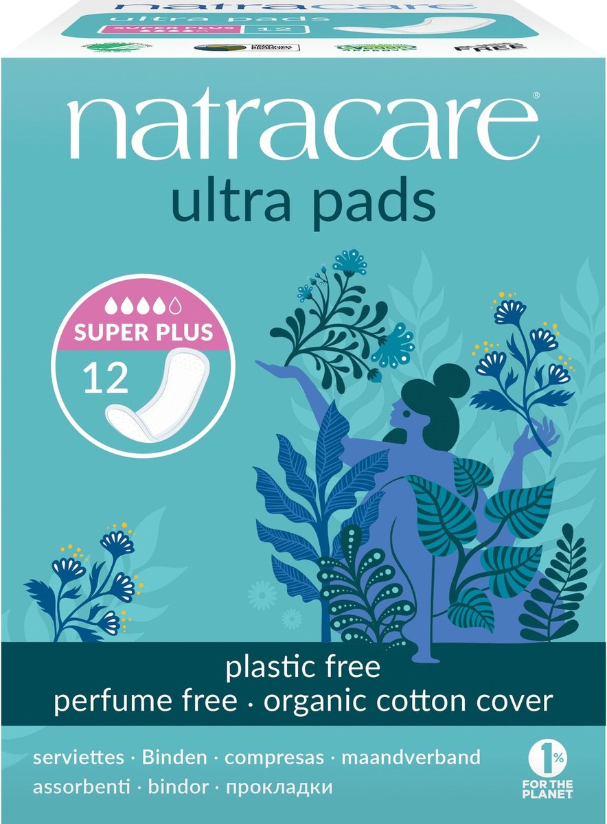 Goedkoopste Natracare Maandverband Ultra Pads Super Plus 12 stuks