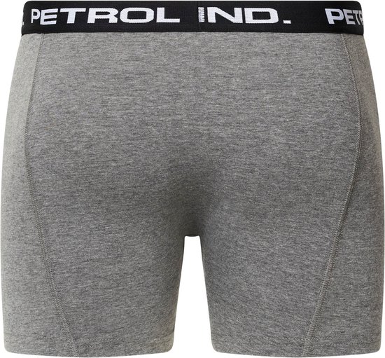 Petrol Industries - Heren 3-pack boxershort grijs - - Maat M | bol.com