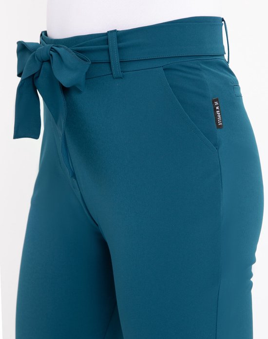 Pantalon / Pantalon bleu de Je m'appelle - Femme - Tissu de voyage - Taille  S - 5... | bol.com
