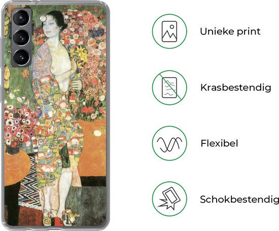 Coque Samsung Galaxy S21 - Danseuse - Gustav Klimt - Siliconen