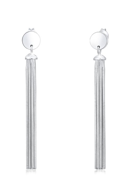 Slanke 925 Sterling Zilveren Slangenketting, 60cm