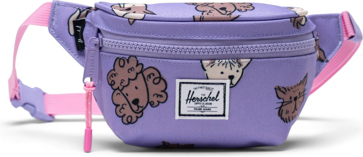 Little Herschel | Twelve - Pets / Heuptas - fannypack - buideltas voor kinderen / Beperkte Levenslange Garantie / Dierenprint