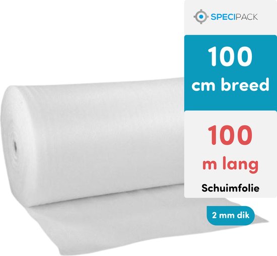 Specipack Rol Schuimfolie 100 cm x 100 m x 2 mm