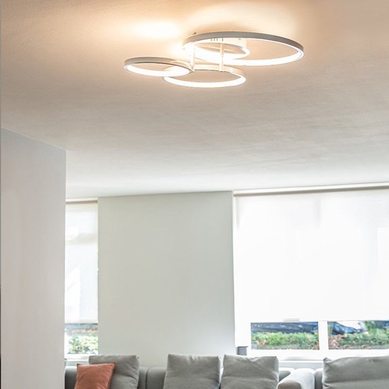 Lumière Plafondlamp Rio Wit - plafondlamp led - plafondlampen