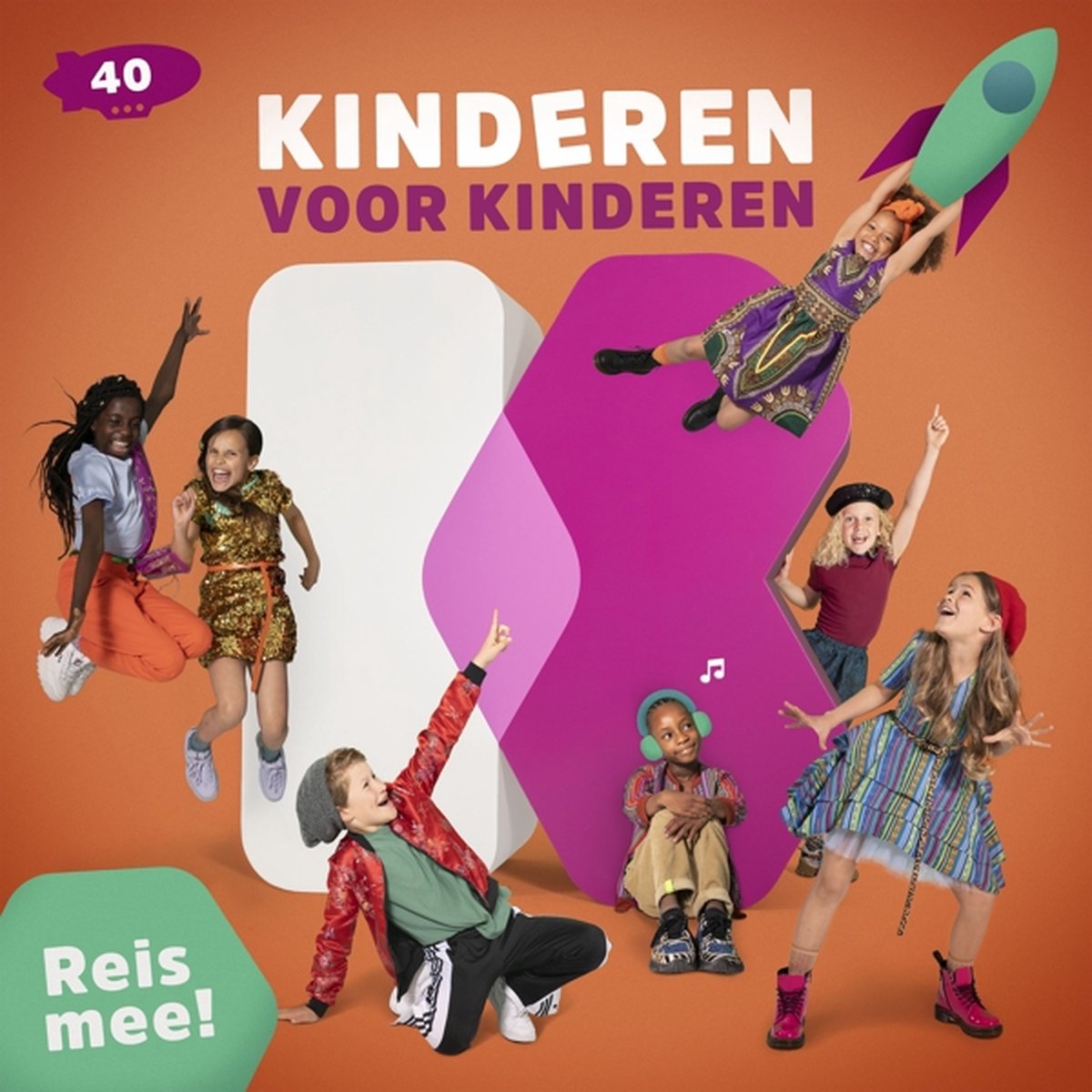 Kinderen Kinderen - 40 Reis Mee! (CD), Kinderen voor Kinderen | CD (album)... | bol.com