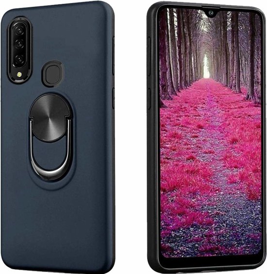 Coque Huawei P30 Lite Coque Shockproof Armor - coque arrière - TPU - Blauw