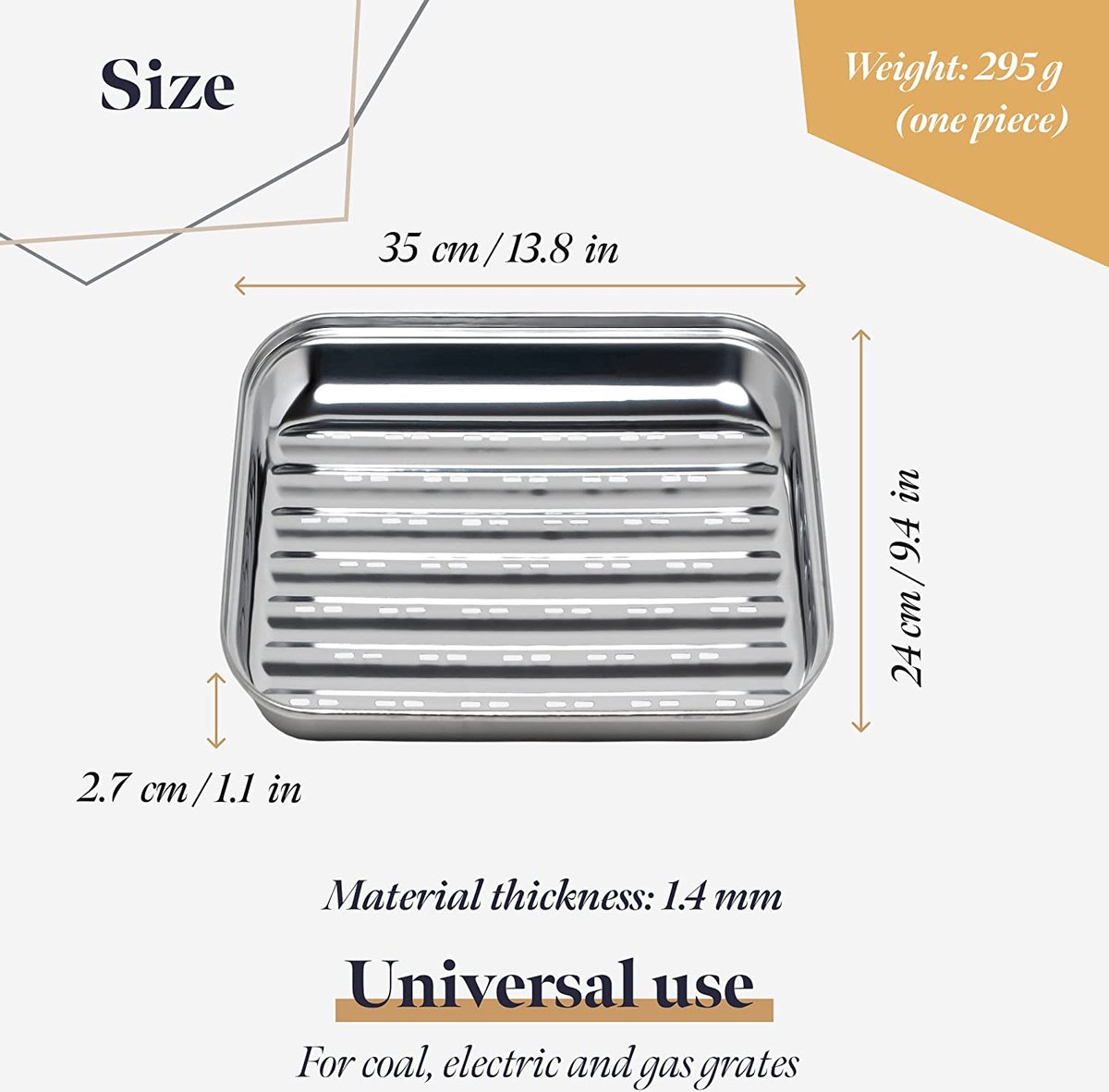 Houtskoolmand Roestvrijstaal - Grillmand Mand - Barbecue Accessoire Voor Kamado 18 Of 22 29x29x14cm Of 38x36x15cm