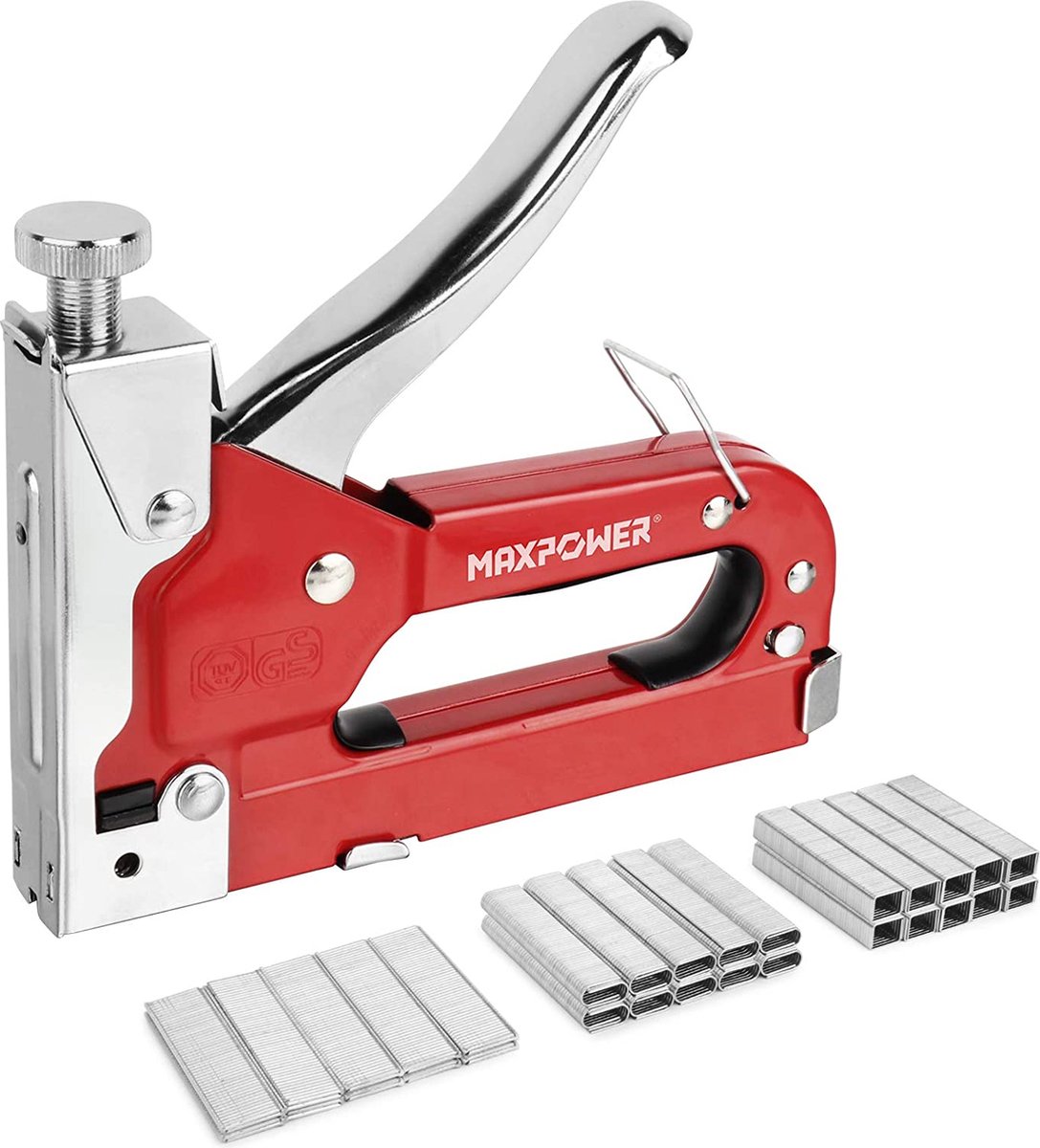 VORXEON Perslucht klinknagelpistool set blindklinkpistool gereedschap klinknagelpistool 1408KGF met 4 mondstukken (2,4 mm 3,2 mm 4,0 mm 4,8 mm) luchtklinknagelpistool blindklinknagel tang voor