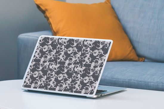 Sticker ordinateur portable - 12,3 pouces - Motifs - Zwart Wit - Camouflage