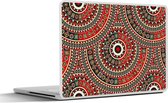 Laptop sticker - 10.1 inch - Patronen - Mandala - Australië - 25x18cm - Laptopstickers - Laptop skin - Cover