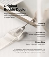 Ringke Design Hand Strap - Polsbandje voor Smartphone - Universele Verstelbare Lanyard voor iPhone/Galaxy/Android Telefoonhoesjes - ook geschikt voor Camera/Sleutels Zwart