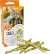 Krokante knabbelsticks spinazie 50g groen
