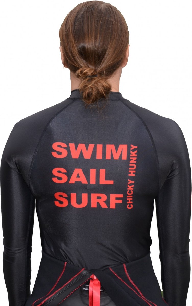 Lycra zwemshirt - ondershirt voor wetsuit Wetsuit - Unisex | Swim Chicky & Swim Hunky