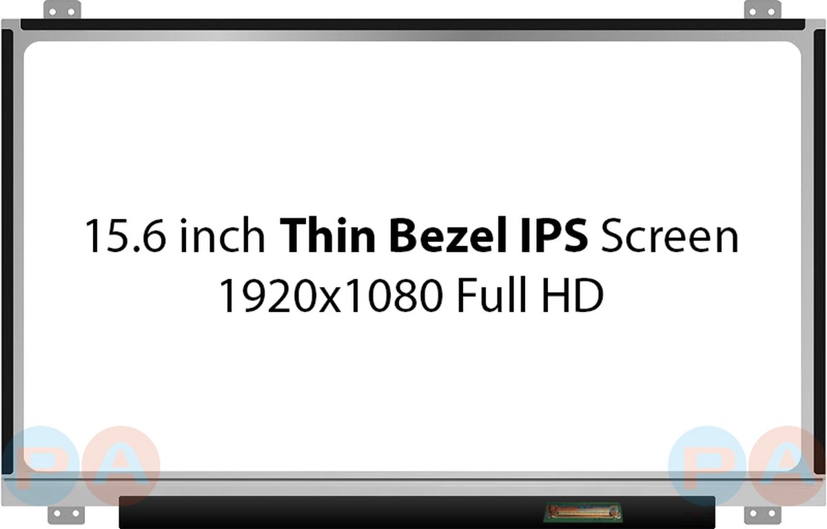 Schermo IPS 15.6" FHD Opaco Per Laptop – Compatibile Con N156HCA-EAB REV.C6