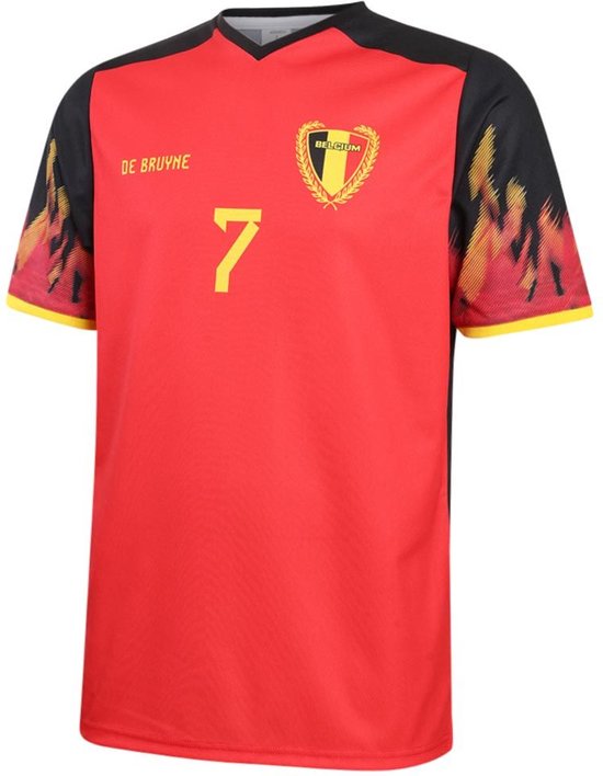 Belgie Voetbalshirt De Bruyne Thuis - 2022-2024 - Voetbalshirts Kinderen -  Jongens en... | bol.com