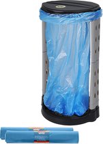 Kadax Enkele Vuilniszakhouder, Vuilniszakstandaard I 5 Kleurversies Standaard Voor Afvalscheiding Met Plastic Deksel Vuilniszakhouder Voor Zakken Van 120 Liter Geel 1113399871