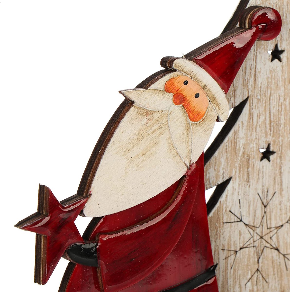 Plateau Bougeoir Argenté Pottery Barn Père Noël – Présentoir Bougie Votive Ou Friandises