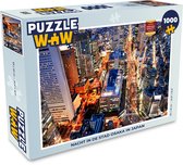 Puzzel Nacht in de stad Osaka in Japan - Legpuzzel - Puzzel 1000 stukjes volwassenen