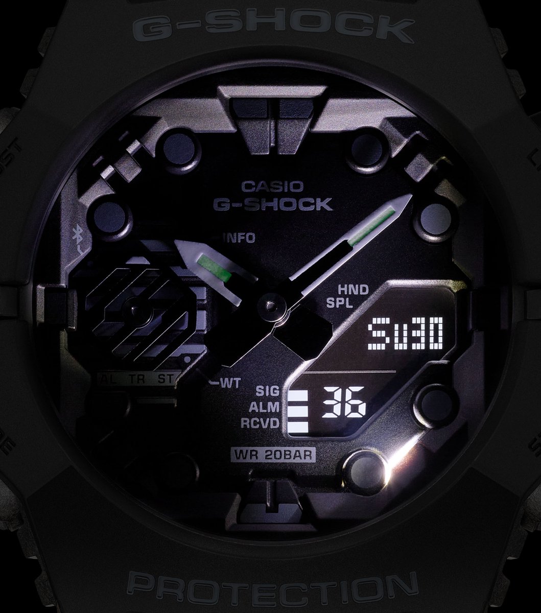 G-Shock GA-B001-1AER Herenhorloge 45 mm - Zwart