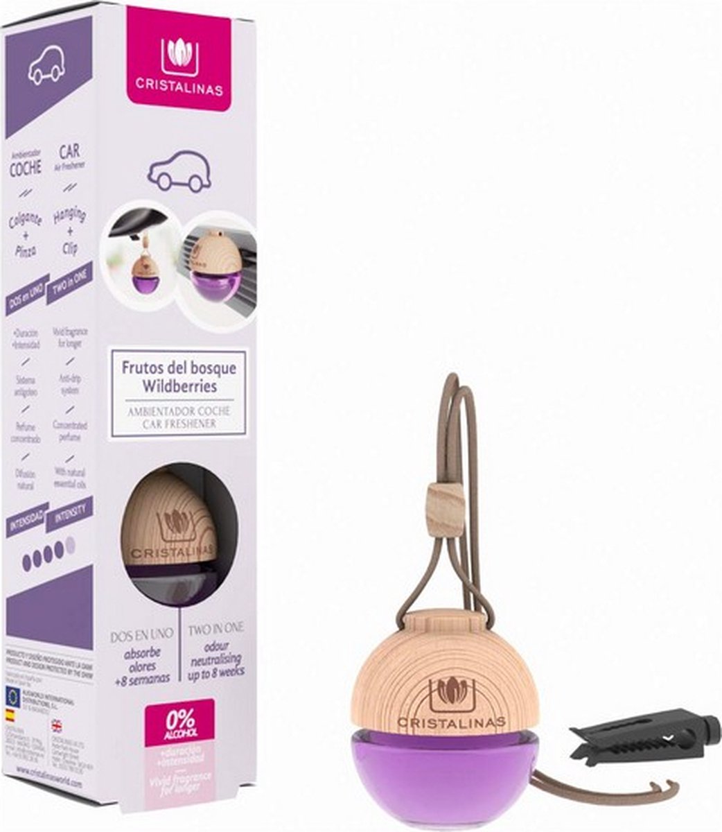 Auto luchtverfrisser Cristalinas Bosvruchten (6 ml)