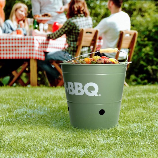 ECD Germany - Grillschaal met grillrooster en draaggreep Rocky van ECD Germany — afbeelding 3