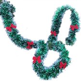 Kerstslinger - Kerst - Slinger - Decoratie - Groen - Rode strik