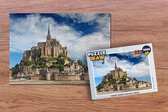 Puzzel Mont Saint-Michel abdij - Legpuzzel - Puzzel 1000 stukjes volwassenen