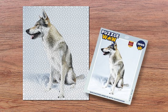 Puzzle 1000 Pièces - Loups Blancs