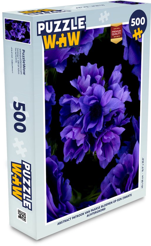 Puzzle Fleurs Violettes