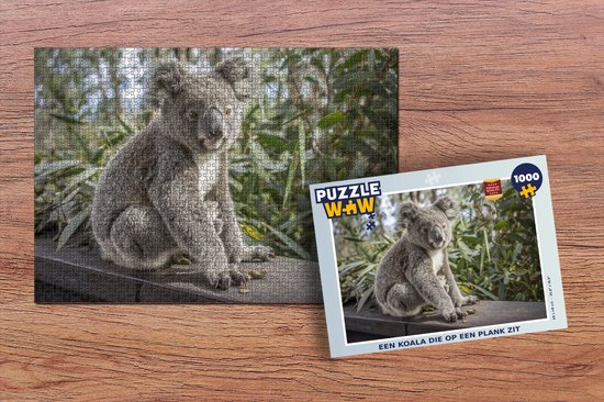Puzzle Koala - Étagère - Plantes - Puzzle - Puzzle 1000 pièces adultes