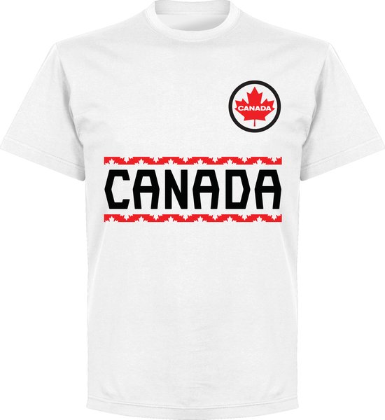 Canada Team T-Shirt - Wit - Kinderen - 98