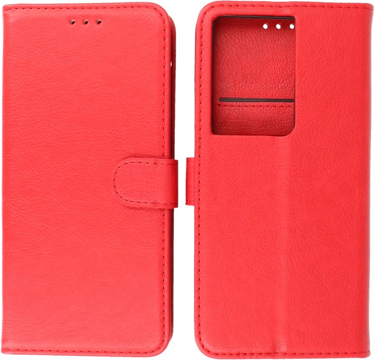 Oppo Reno 8 Pro Hoesje Book Case Portemonnee Telefoonhoesje - Rood