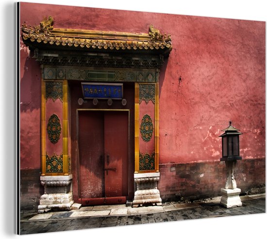 Deur bij de Verboden stad in Peking