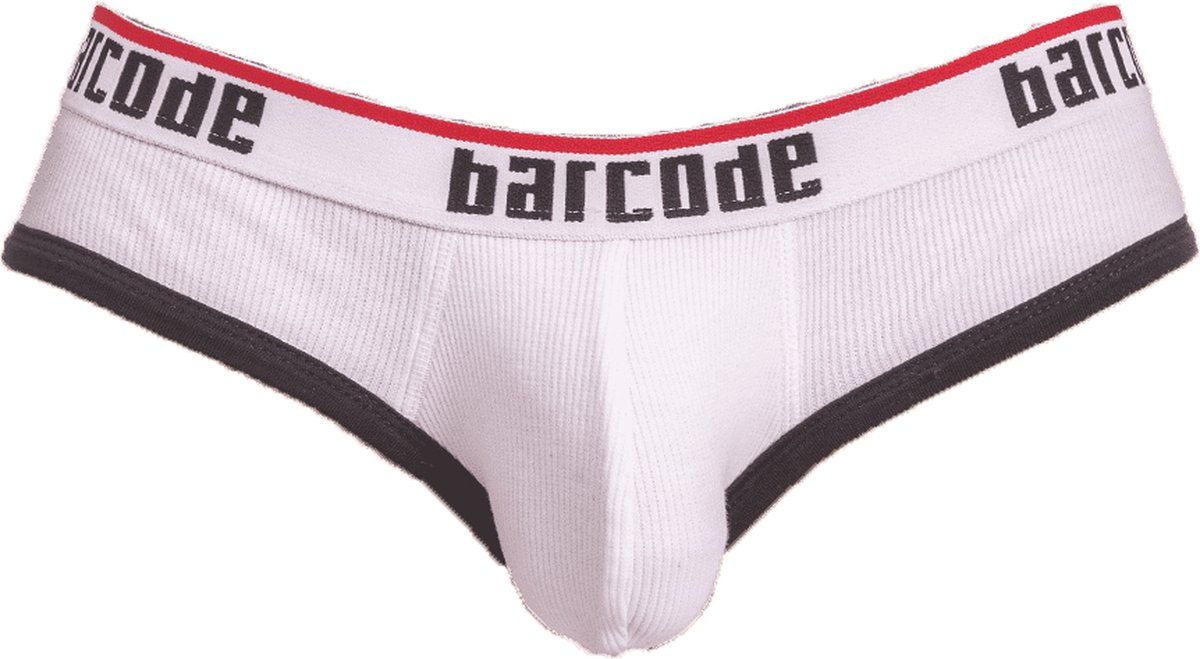 Barcode Berlin Maxime Backless Brief White - MAAT XL - Heren Ondergoeds (erotisch) - Slip voor Mans (erotisch) - Mannen Mannen Slip