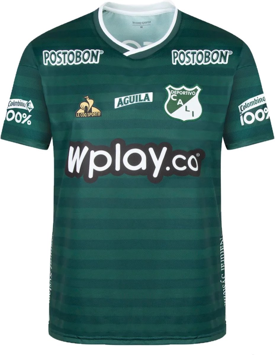 Globalsoccershop - Deportivo Cali Shirt - Voetbalshirt Colombia - Voetbalshirt Deportivo Cali - Thuisshirt 2022 - Maat L - Colombiaans Voetbalshirt - Unieke Voetbalshirts - Voetbal