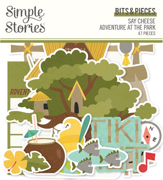 Simple Stories Say Cheese Classic Pooh Chipboard Stickers