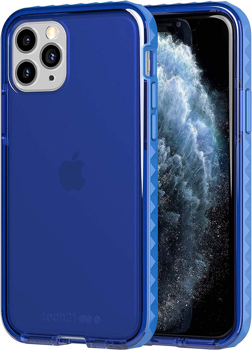 Tech21 Evo Rox Backcover iPhone 11 Pro hoesje - Blauw
