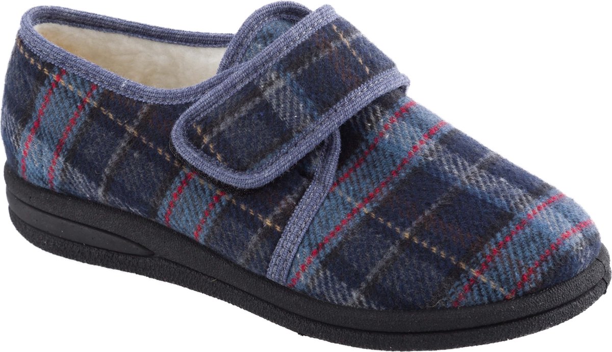 MSF pantoffel - geruit laag model - maat 43 - unisex