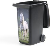 Container sticker Paard - Licht - Ochtend - 44x98 cm - Kliko sticker