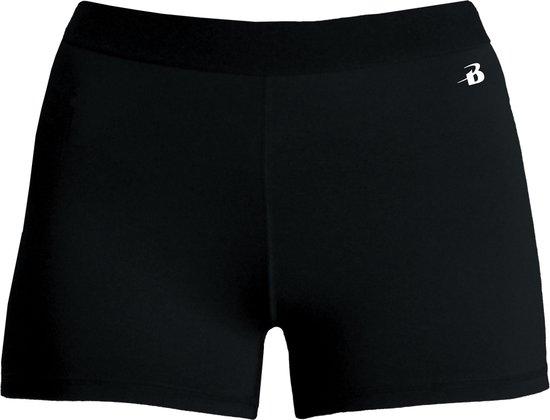 BADGER SPORT - Shorts - Pro Compression - Fitness - Volwassenen - Polyester - Dames - Zwart - Large