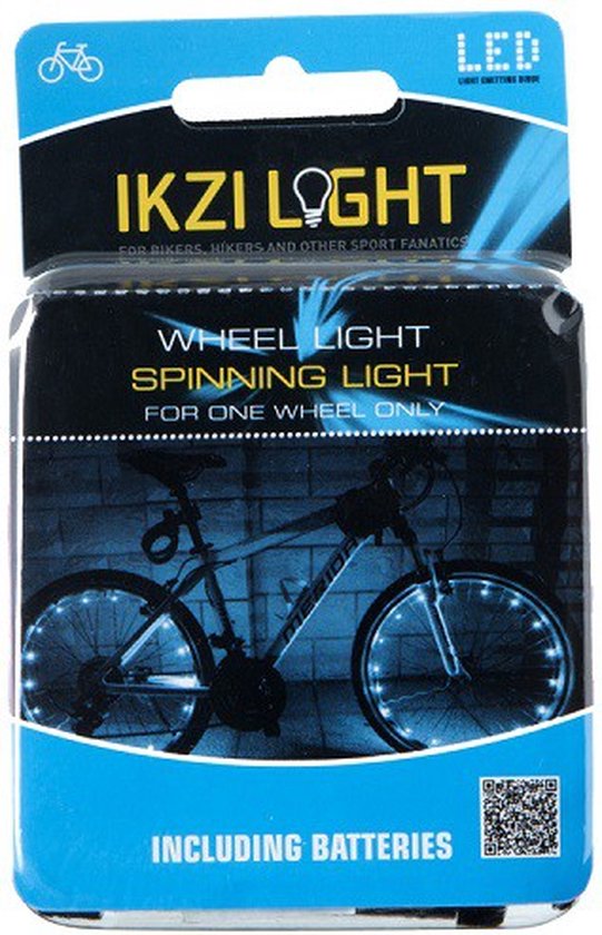 Wielverlichting IKZI voor 2 wielen - blauwe leds — afbeelding 4
