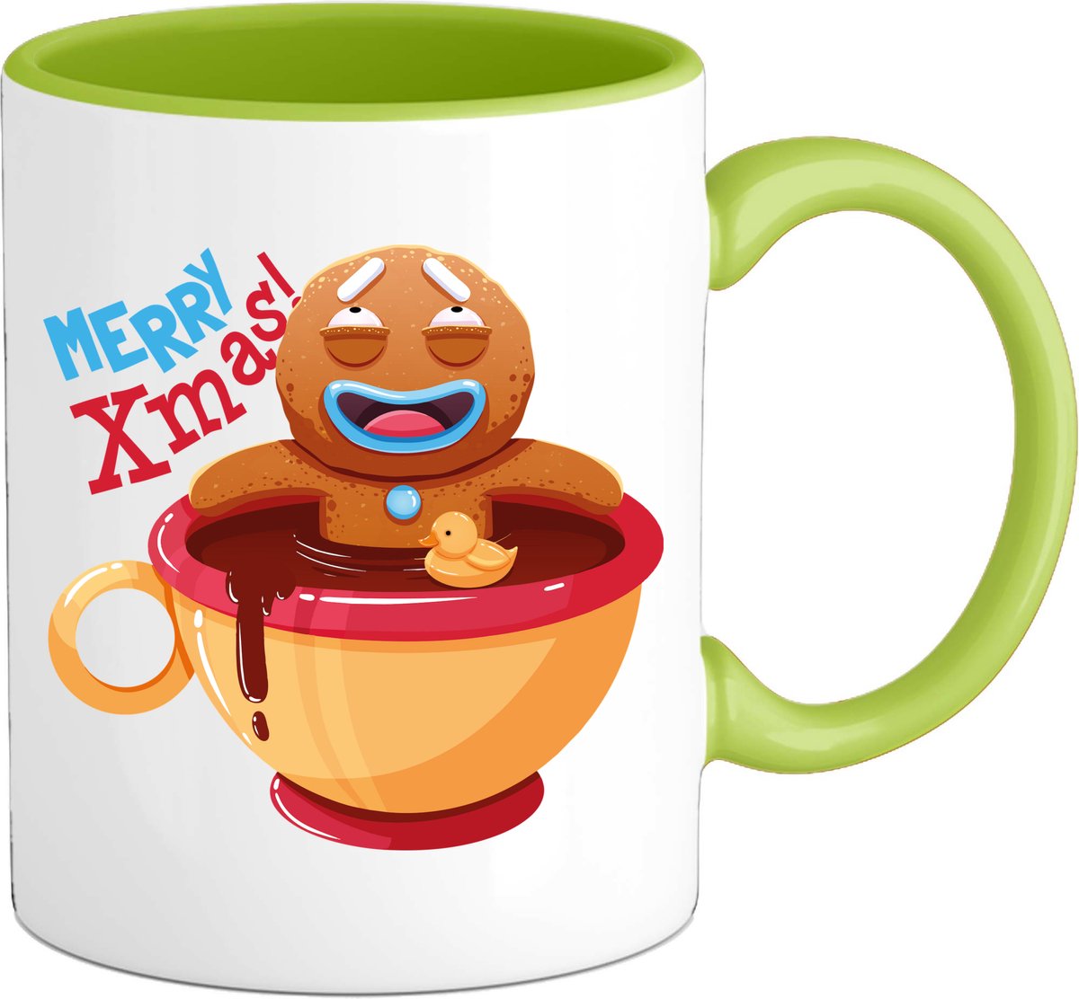 Hot choco koekie - Mok - Appel Groen