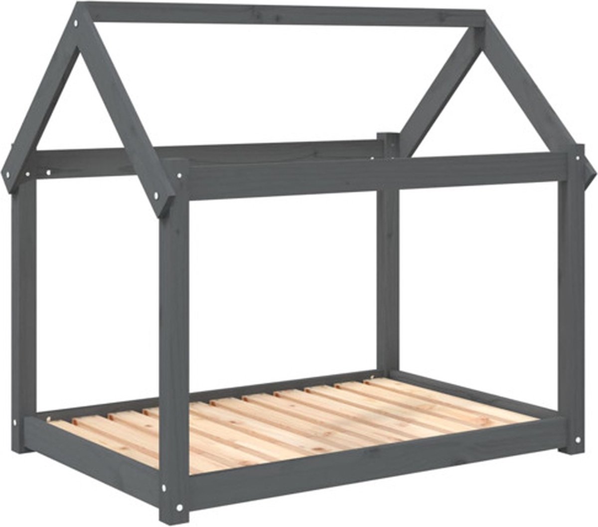 Vidaxl Hondenmand Grijs 101 X 70 X 90 Cm Hondenbed